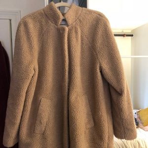 Old Navy Shearling Teddy Coat Size Large